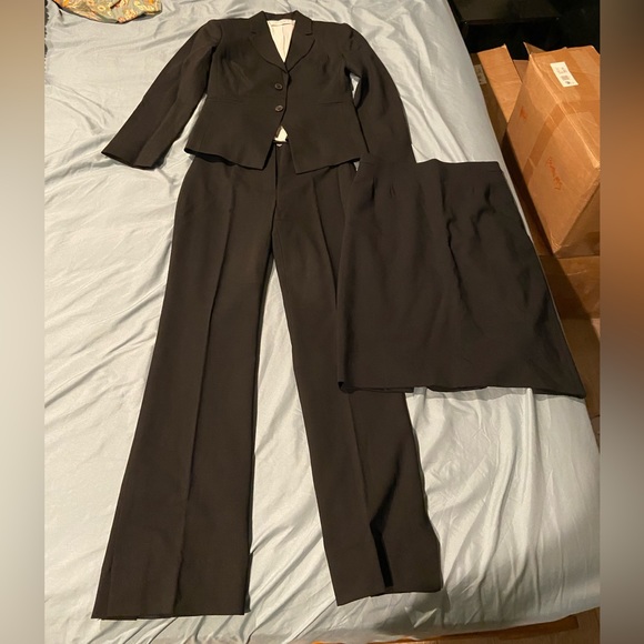 MM Lafleur Hoffman Black Blazer in Tropical Wool Size 0P - Picture 12 of 12